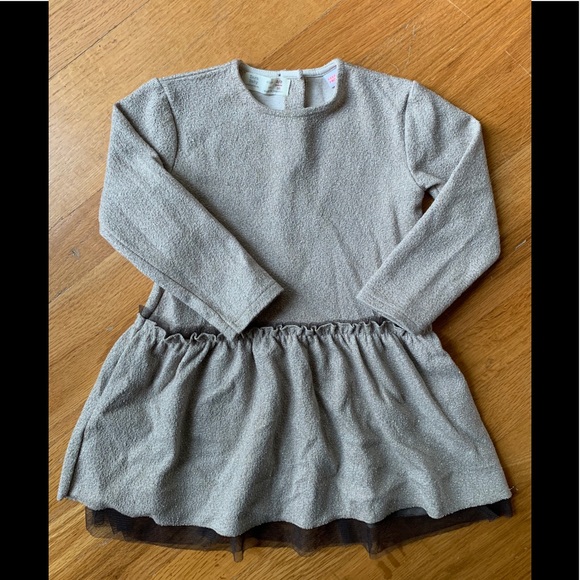 Zara Sparkly Dress - Size 2/3 - Picture 2 of 4